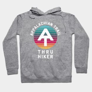 Appalachian Trail Thru Hiker Sunset weathered Hoodie